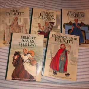 Felicity American Girl Doll Book Set